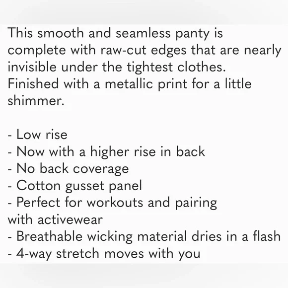 2 pair Victoria’s Secret no show thongs black butterfly shine and casual olive - Picture 6 of 10